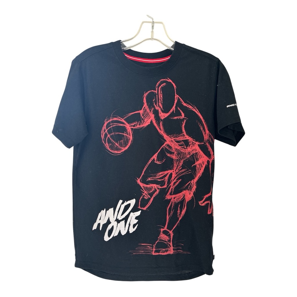 🔥 VNTG AND1 Basketball Graphic Tee | Youth XL / Adult S
